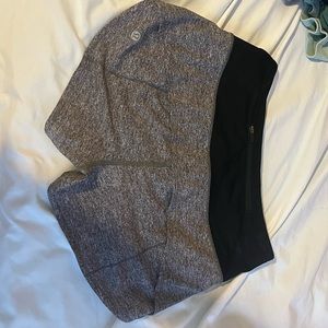 Lululemon mid waisted shorts shorts